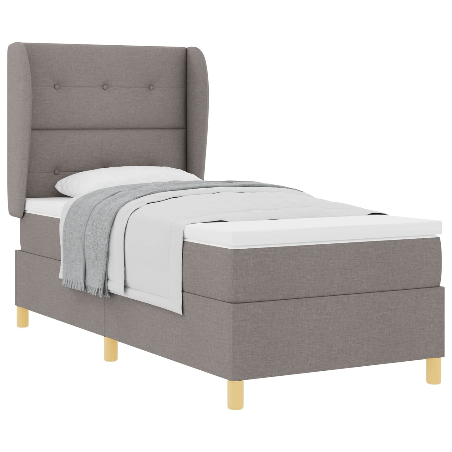 Letto a molle con materasso Talpa 200 x 80 cm Tessuto