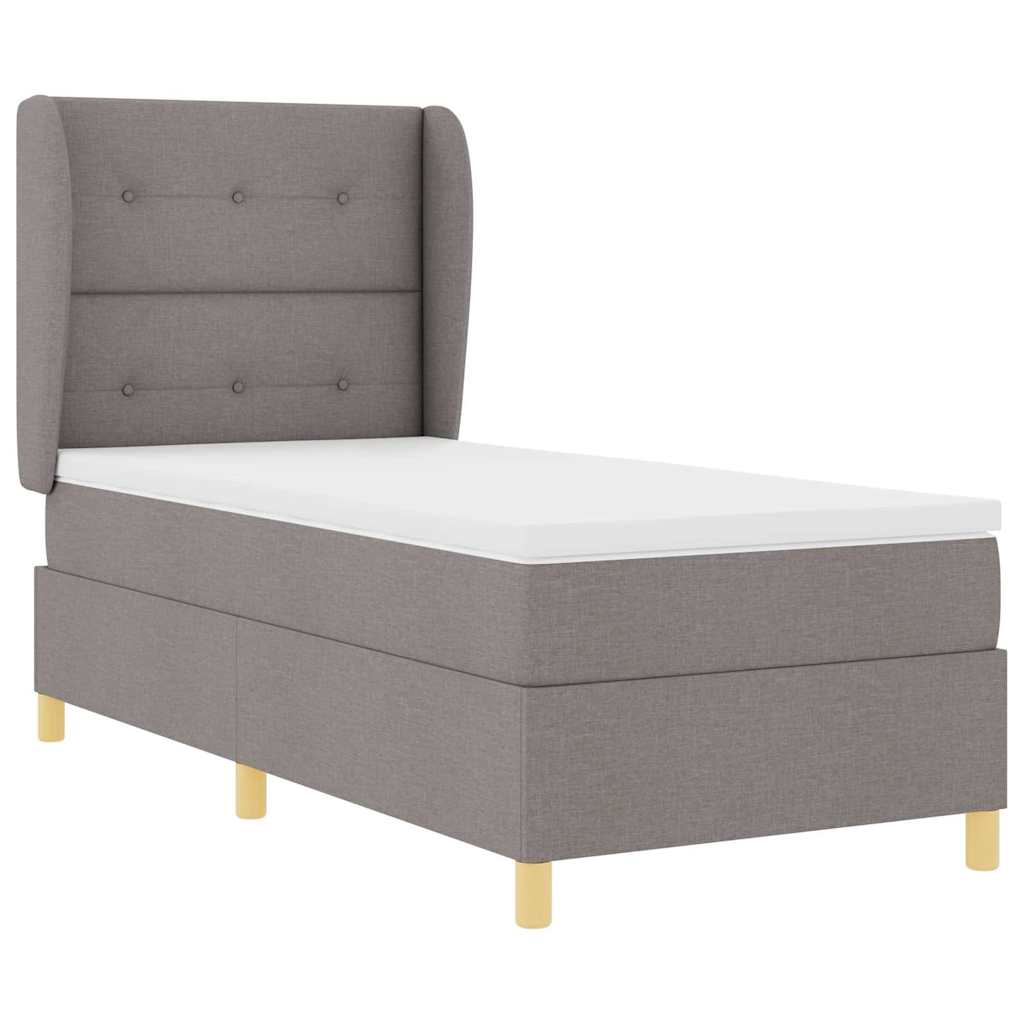 Letto a molle con materasso Talpa 200 x 90 cm Tessuto