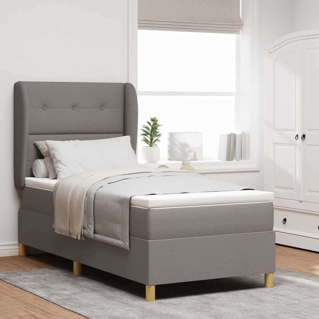 Letto a molle con materasso Talpa 200 x 100 cm Tessuto