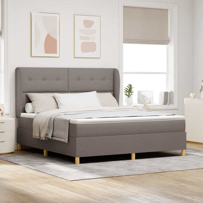 Letto a molle con materasso Talpa 200 x 180 cm Tessuto