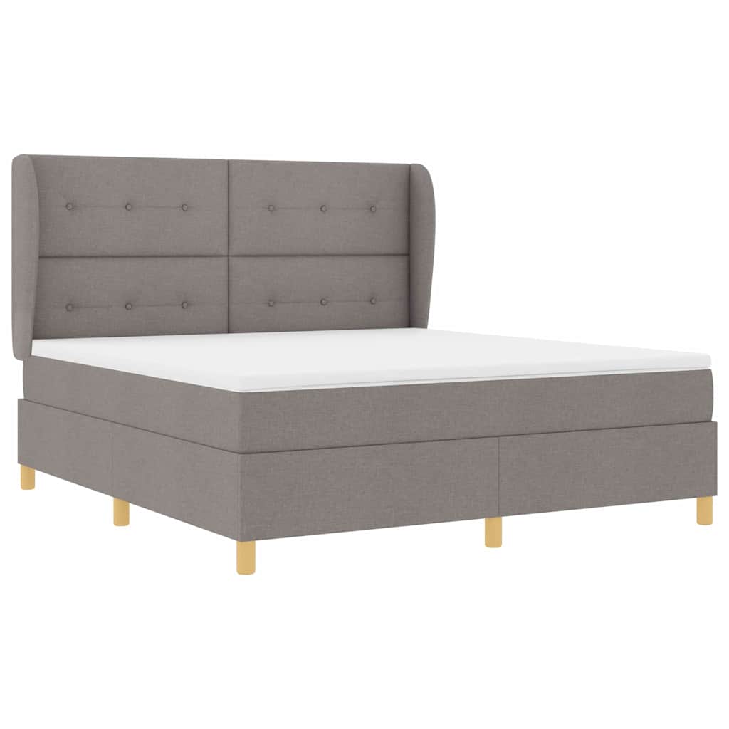 Letto a molle con materasso Talpa 200 x 180 cm Tessuto