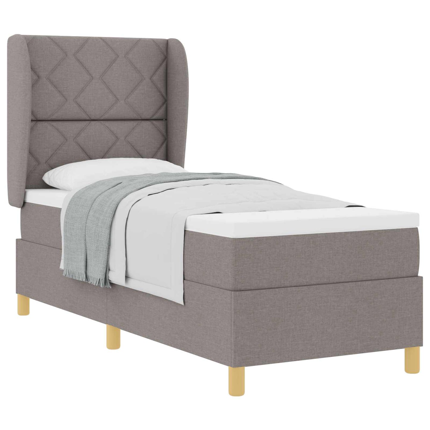 Letto a molle con materasso Talpa 200 x 80 cm Tessuto