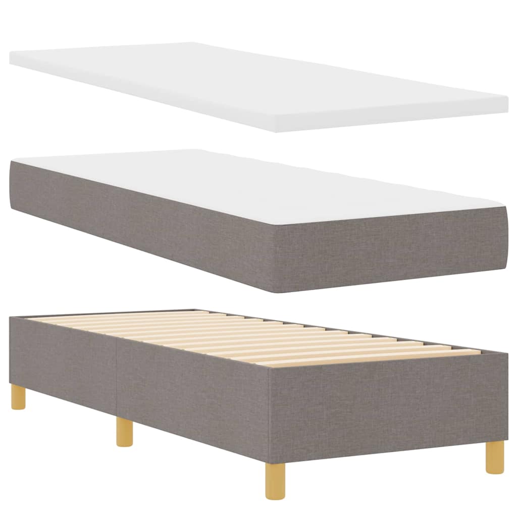 Letto a molle con materasso Talpa 200 x 80 cm Tessuto