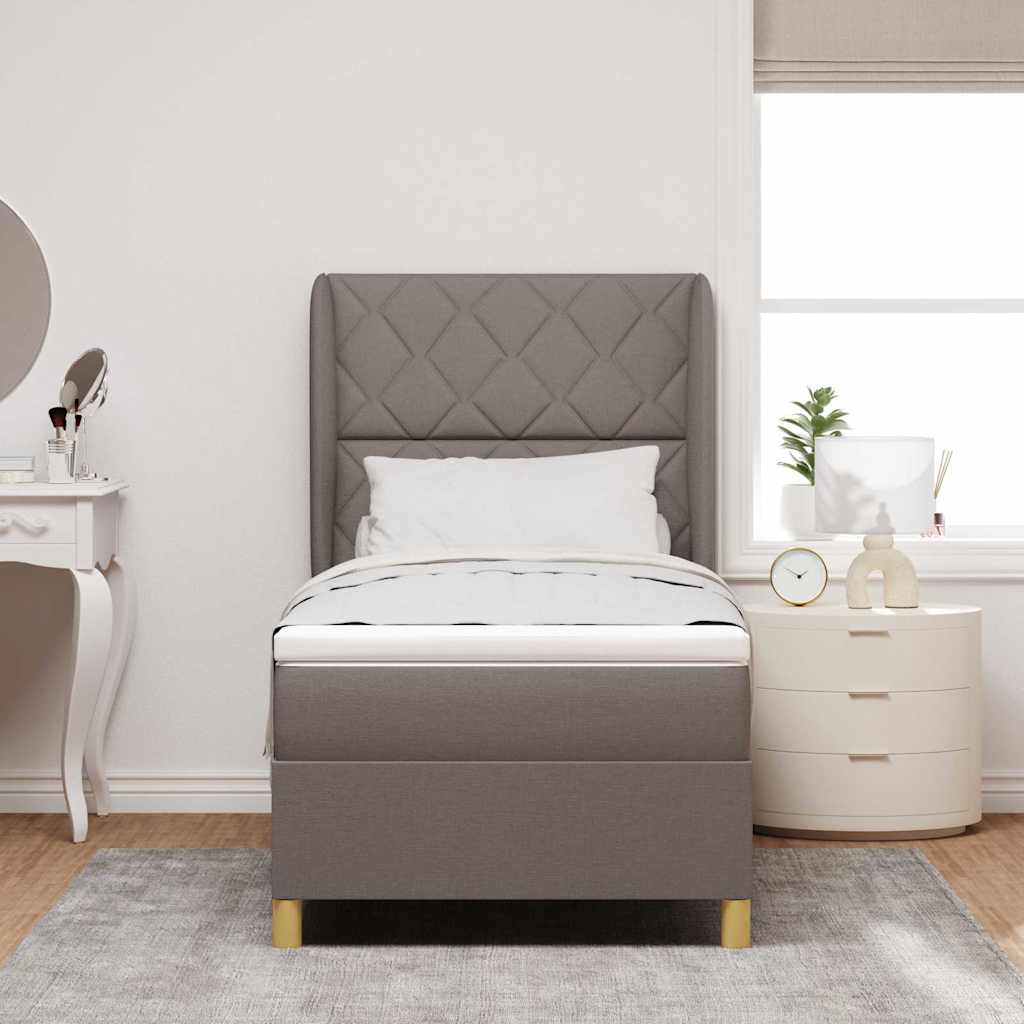 Letto a molle con materasso Talpa 200 x 100 cm Tessuto