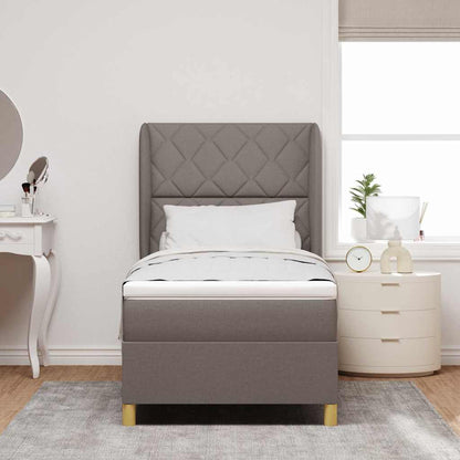 Letto a molle con materasso Talpa 200 x 100 cm Tessuto