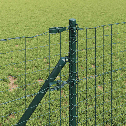 Palo della recinzione 52 pcs Verde 3,2 x 3,2 x 120 cm