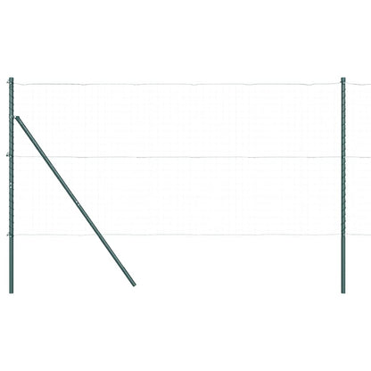 Palo della recinzione 52 pcs Verde 3,2 x 3,2 x 210 cm
