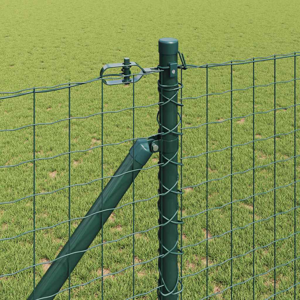 Palo della recinzione 26 pcs Grigio 3,2 x 3,2 x 140 cm