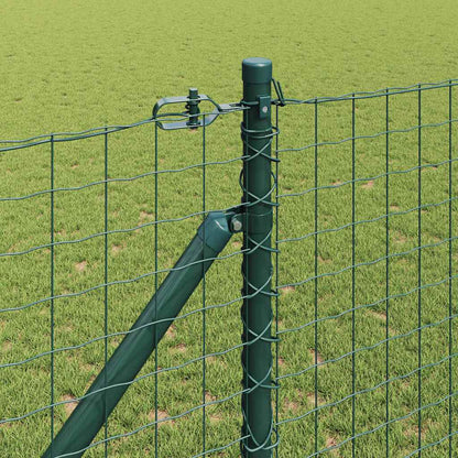 Palo della recinzione 26 pcs Grigio 3,2 x 3,2 x 140 cm