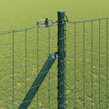Palo della recinzione 26 pcs Grigio 3,2 x 3,2 x 215 cm