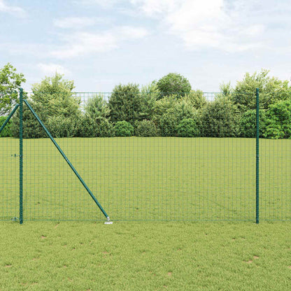 Palo della recinzione 26 pcs Grigio 3,2 x 3,2 x 215 cm