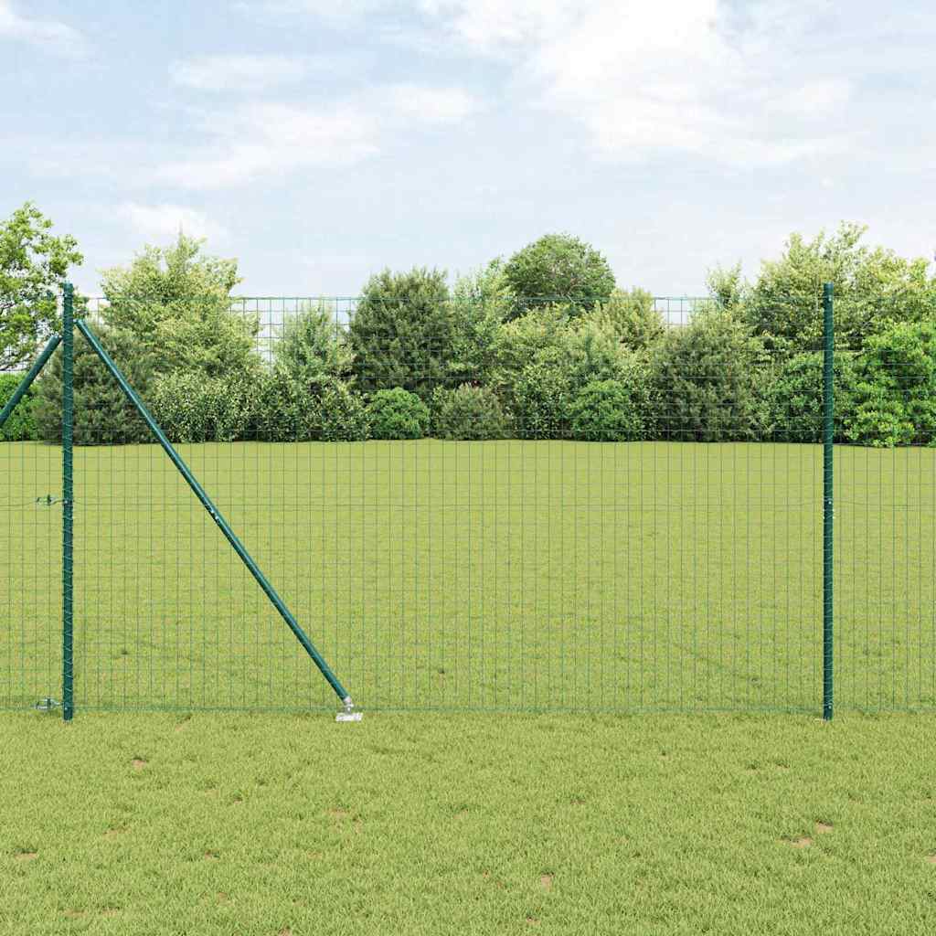 Palo della recinzione 52 pcs Grigio 3,2 x 3,2 x 215 cm