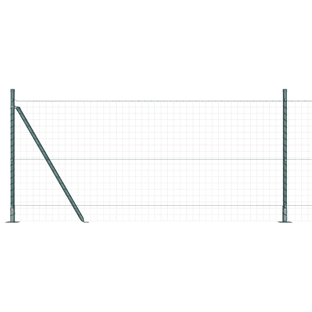 Palo della recinzione 52 pcs Grigio 3,2 x 3,2 x 90 cm