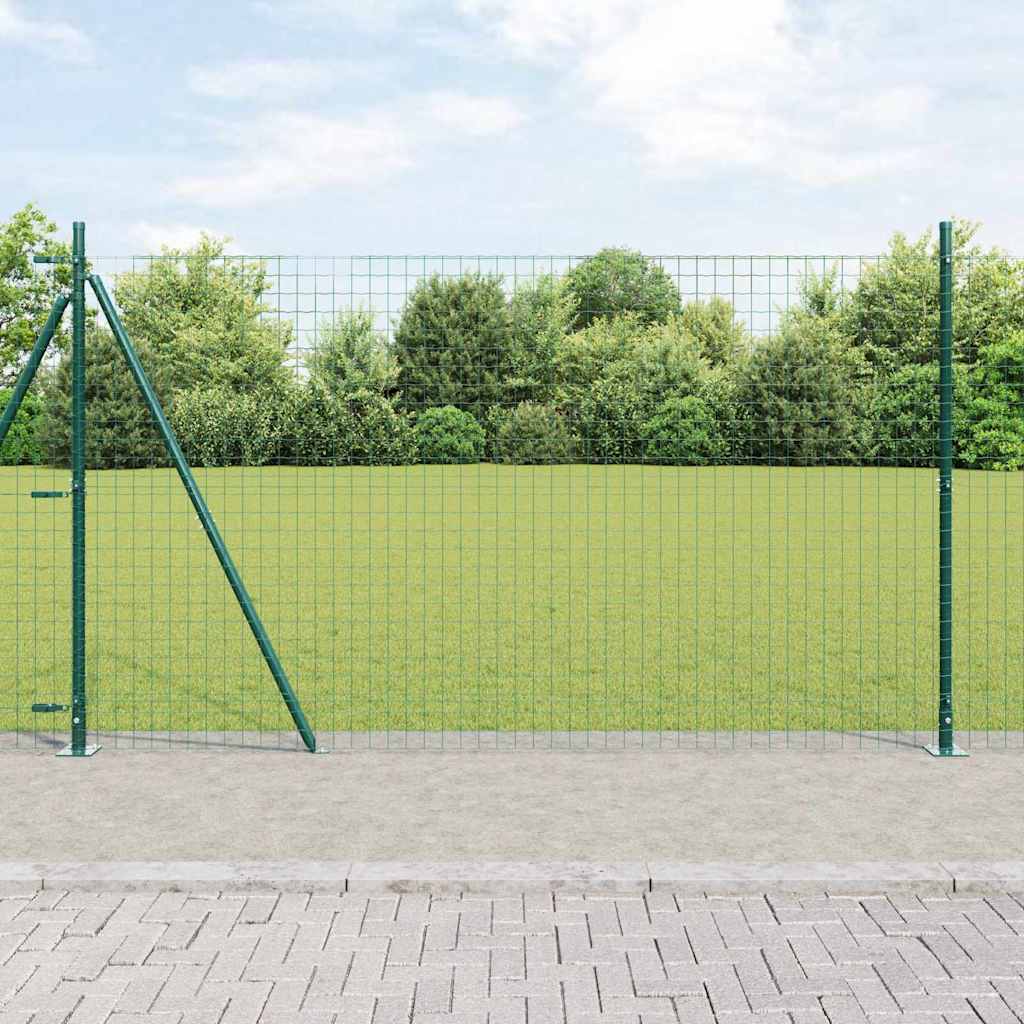 Palo della recinzione 52 pcs Grigio 3,2 x 3,2 x 160 cm