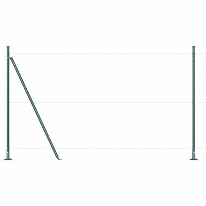 Palo della recinzione 52 pcs Grigio 3,2 x 3,2 x 160 cm