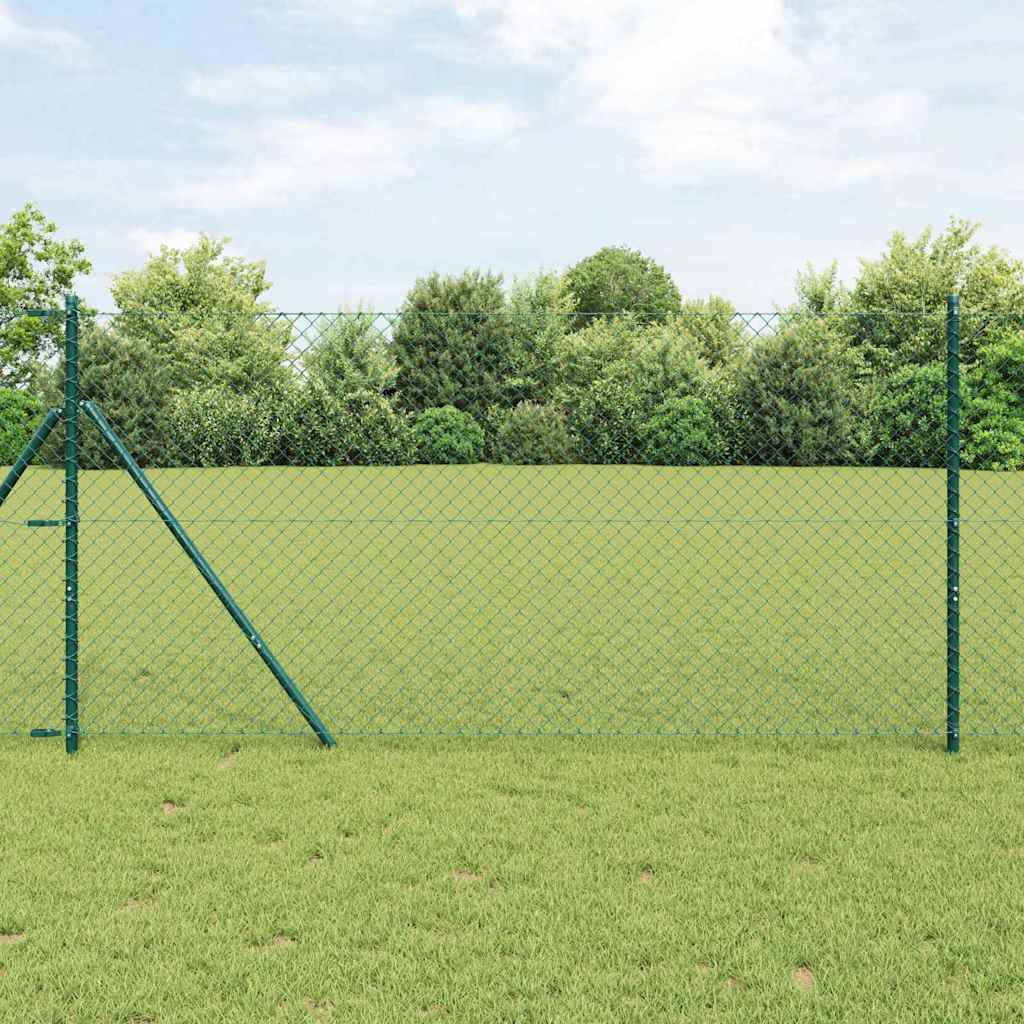 Palo della recinzione Verde 10 x 1 m (rete 40 x 40 mm)