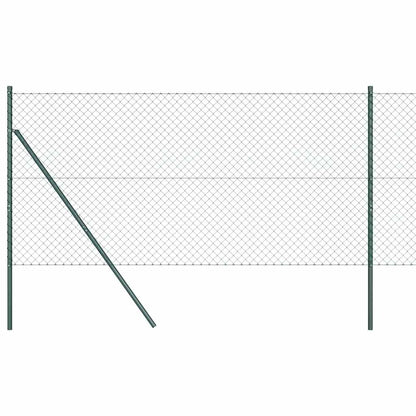 Palo della recinzione Verde 10 x 1,2 m (rete 40 x 40 mm)