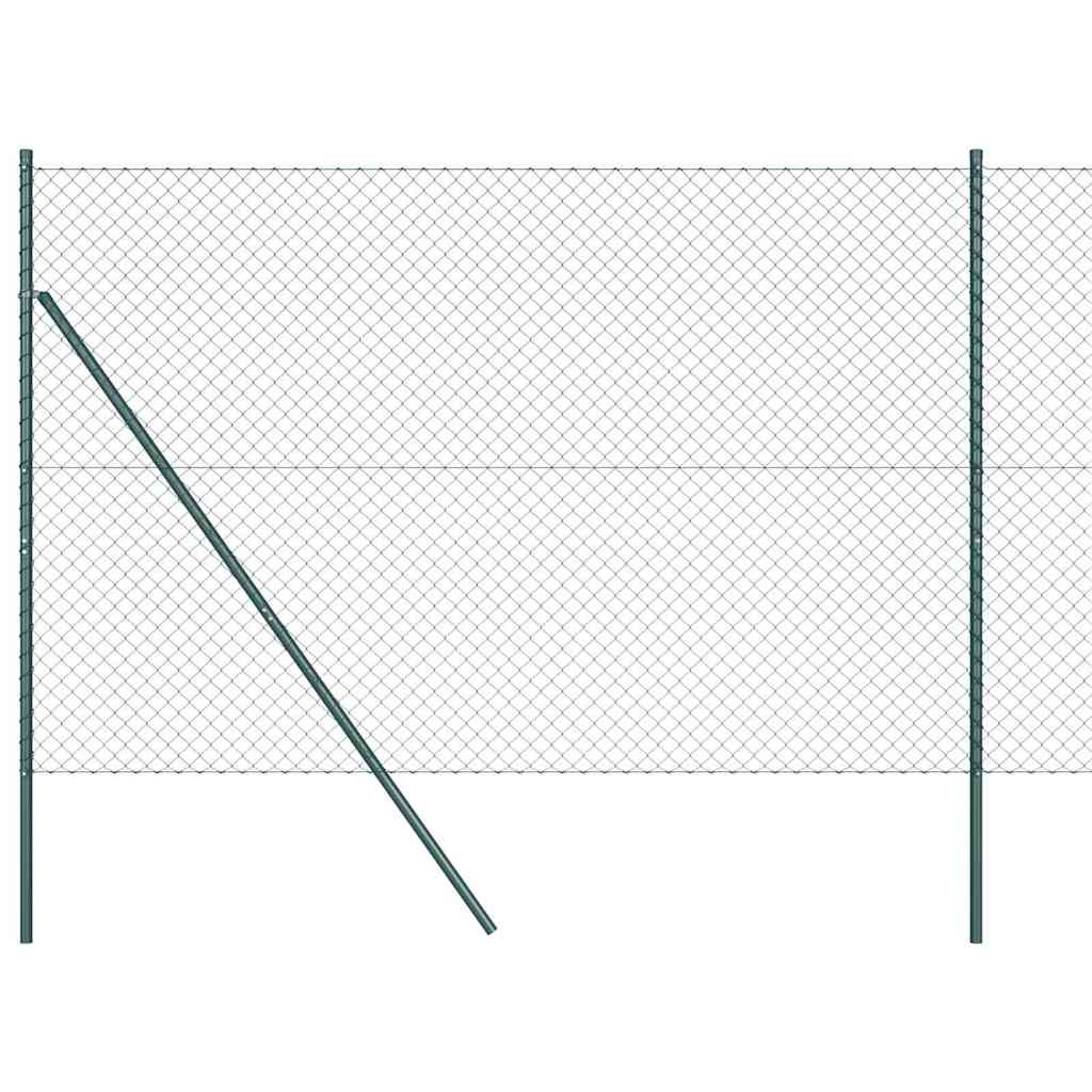 Palo della recinzione Verde 10 x 1,6 m (rete 40 x 40 mm)