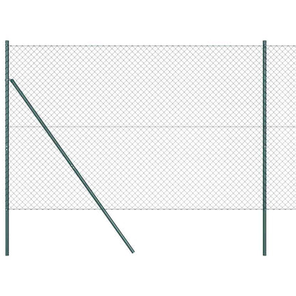 Palo della recinzione Verde 10 x 1,6 m (rete 40 x 40 mm)