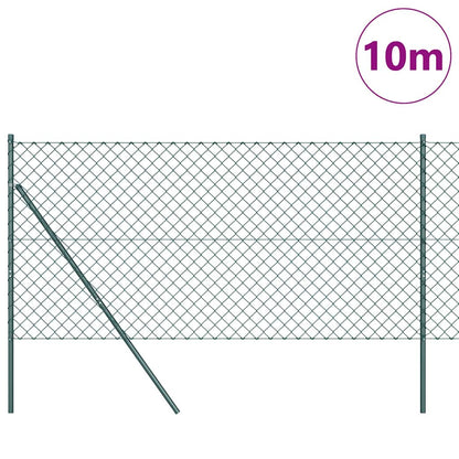 Palo della recinzione Verde 10 x 1,2 m (maglie 60 x 60 mm)