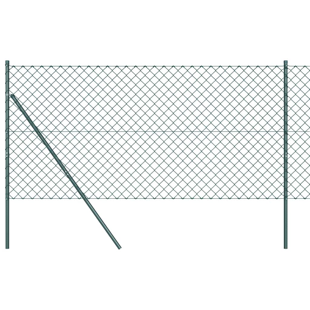 Palo della recinzione Verde 25 x 1,4 m (maglia 60 x 60 mm)