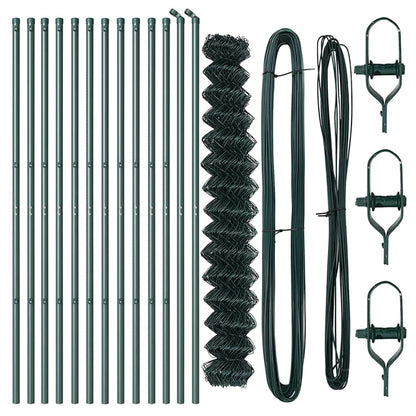 Palo della recinzione Verde 25 x 1,6 m (maglia 60 x 60 mm)