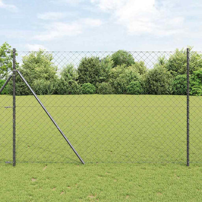 Palo della recinzione Grigio 25 x 1,5 m (mesh 60 x 60 mm)