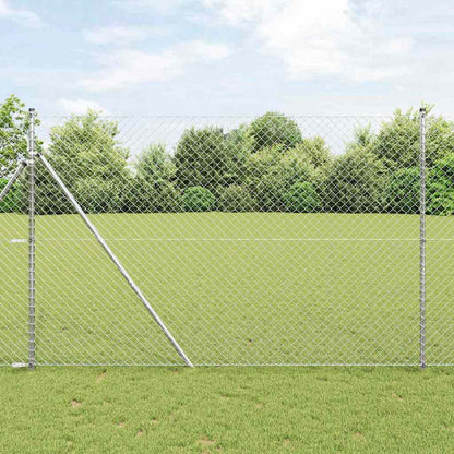 Palo della recinzione Argento 10 x 1,6 m (rete 40 x 40 mm)