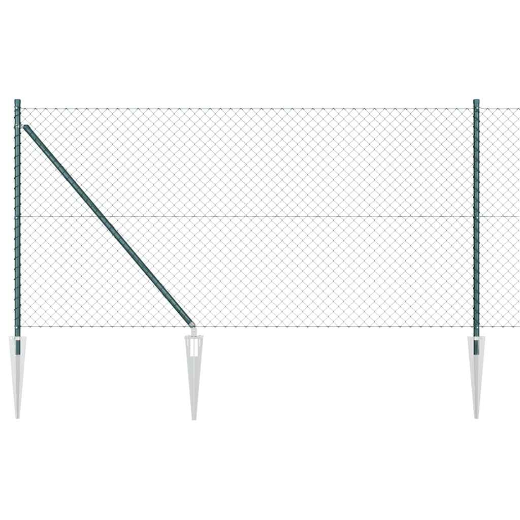 Palo della recinzione Verde 10 x 1 m (rete 40 x 40 mm)