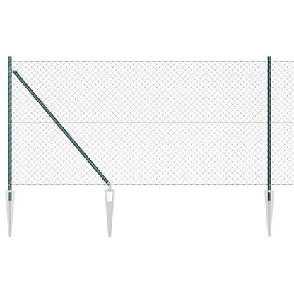 Palo della recinzione Verde 10 x 1 m (rete 40 x 40 mm)