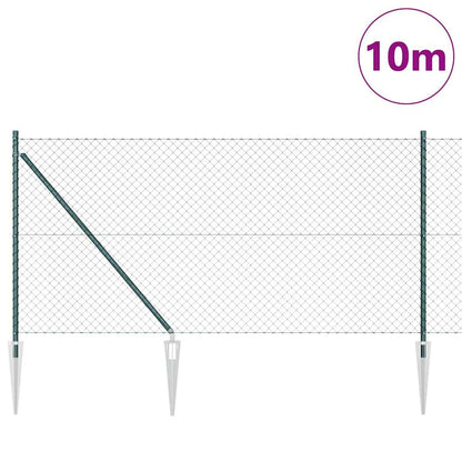 Palo della recinzione Verde 10 x 1 m (rete 40 x 40 mm)