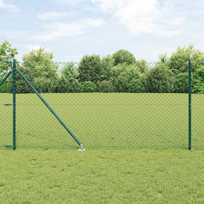 Palo della recinzione Verde 10 x 1,2 m (rete 40 x 40 mm)