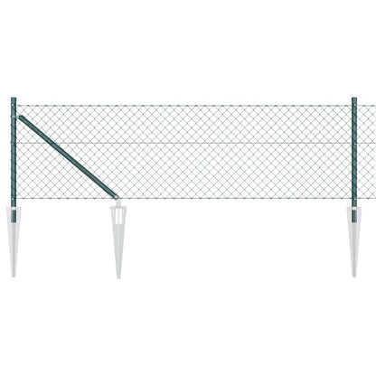 Palo della recinzione Verde 10 x 0,4 m (maglia 60 x 60 mm)