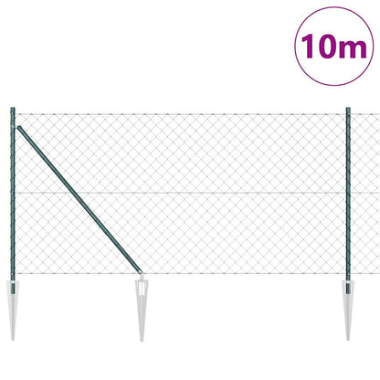 Palo della recinzione Verde 10 x 1 m (rete 60 x 60 mm)