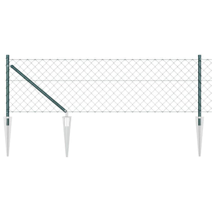 Palo della recinzione Verde 25 x 0,6 m (maglie 40 x 40 mm)