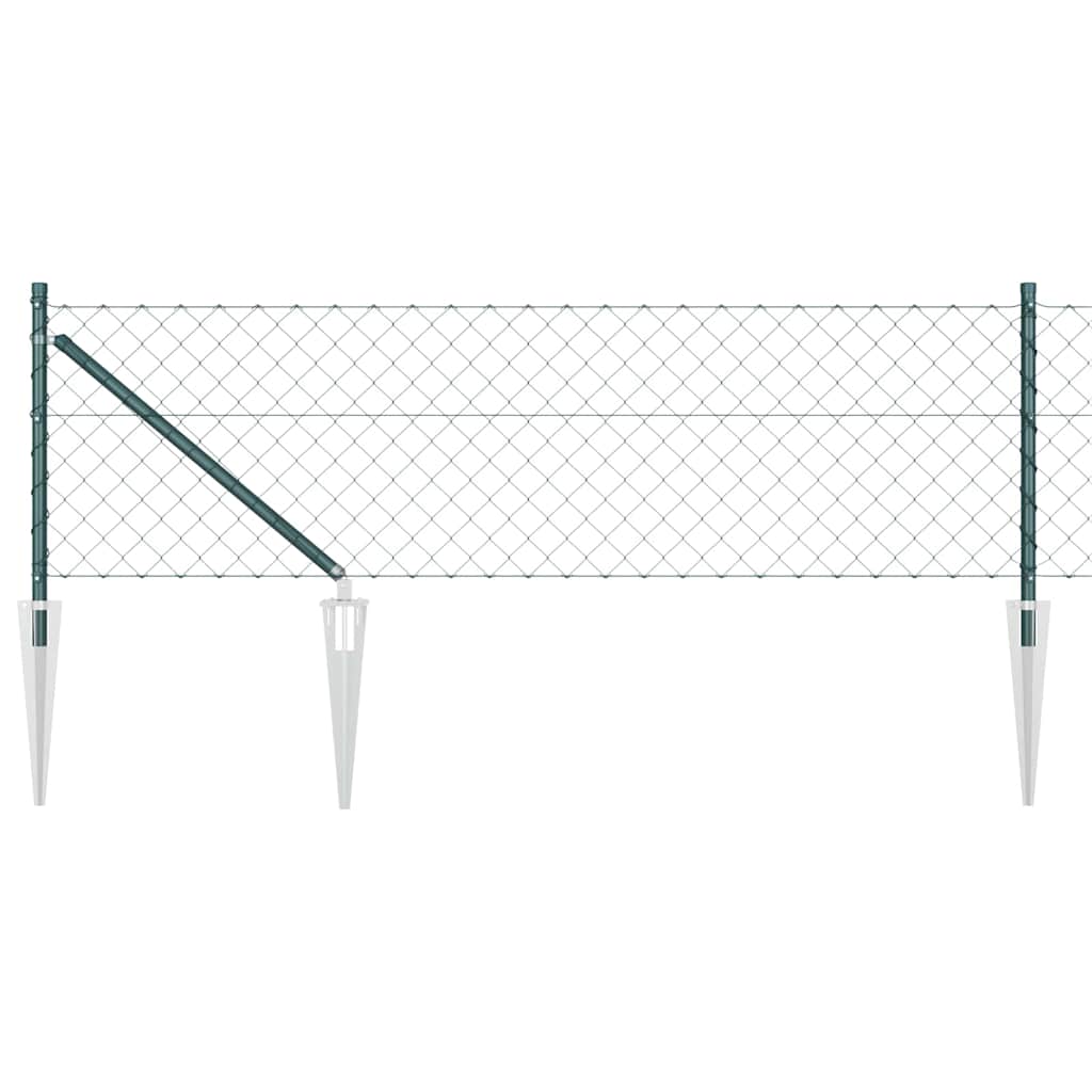 Palo della recinzione Verde 0,8 x 25 m (rete 60 x 60 mm)