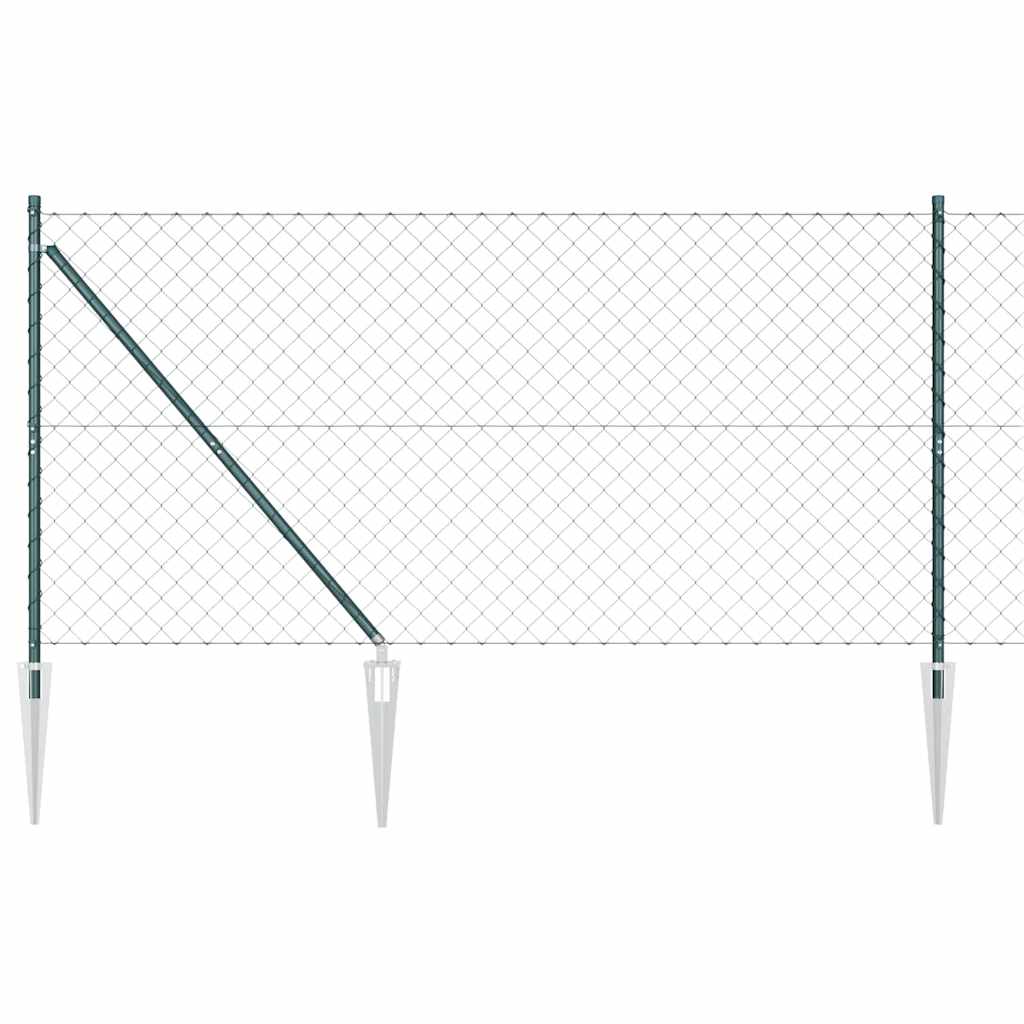 Palo della recinzione Verde 25 x 1,2 m (maglie 60 x 60 mm)