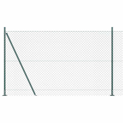 Palo della recinzione Verde 10 x 1,6 m (rete 40 x 40 mm)