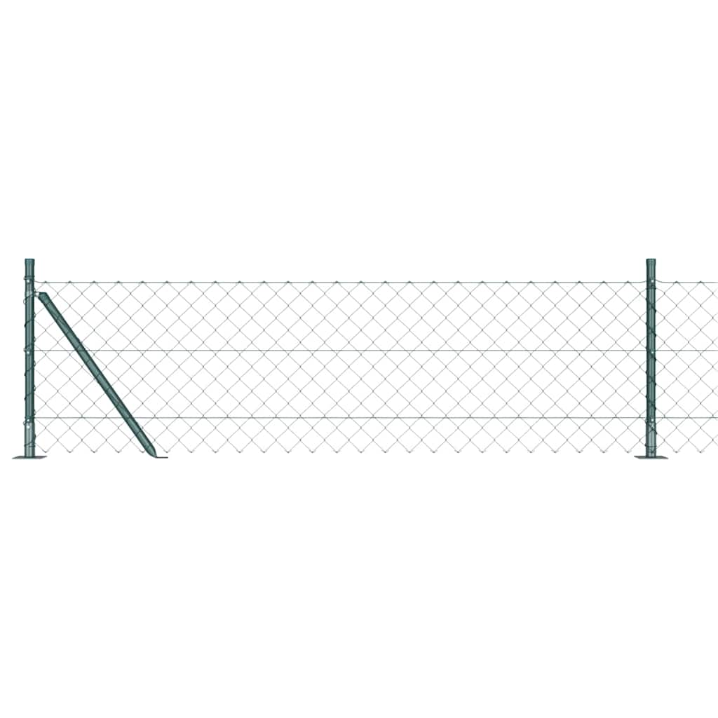 Palo della recinzione Verde 10 x 0,4 m (maglia 60 x 60 mm)