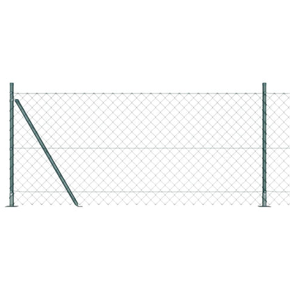 Palo della recinzione Verde 10 x 0,8 m (rete 60 x 60 mm)