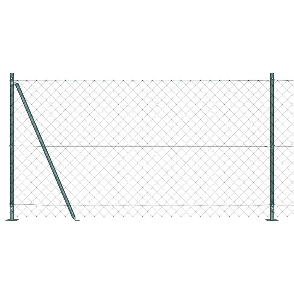 Palo della recinzione Verde 10 x 1,2 m (maglie 60 x 60 mm)