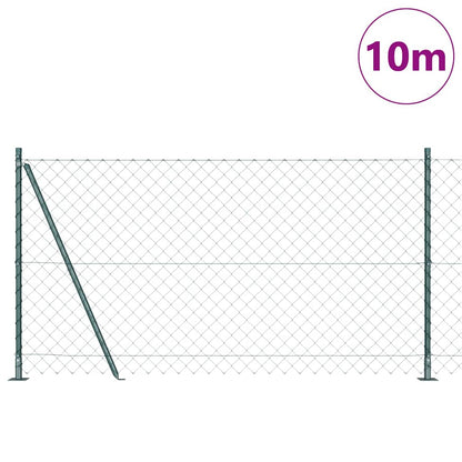 Palo della recinzione Verde 10 x 1,2 m (maglie 60 x 60 mm)