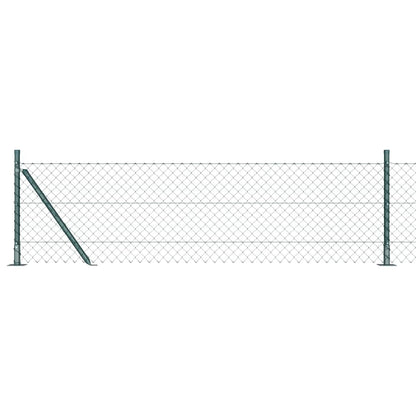 Palo della recinzione Verde 25 x 0,4 m (rete 40 x 40 mm)