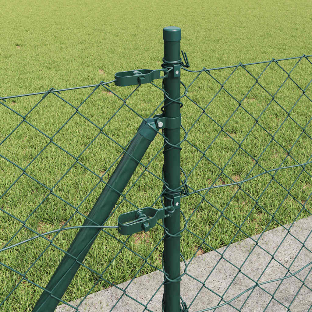 Palo della recinzione Verde 25 x 0,4 m (rete 60 x 60 mm)