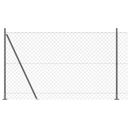 Palo della recinzione Grigio 25 x 1,5 m (mesh 60 x 60 mm)