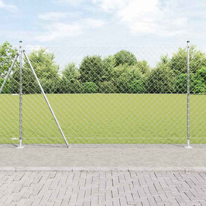Palo della recinzione Argento 10 x 1,6 m (rete 60 x 60 mm)