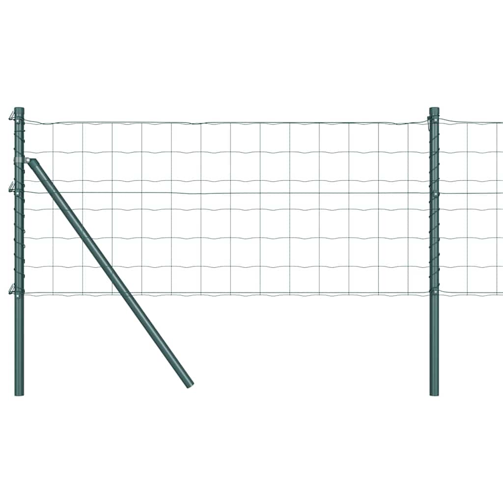 Recinzione con Posto Verde 0,8 x 25 m Acciaio
