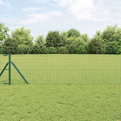 Recinzione con Posto Verde 0,8 x 25 m Acciaio