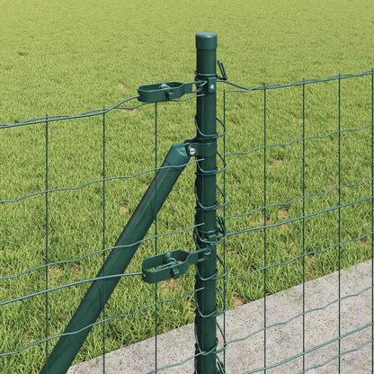 Recinzione con Posto Verde 0,6 x 50 m Acciaio e PVC