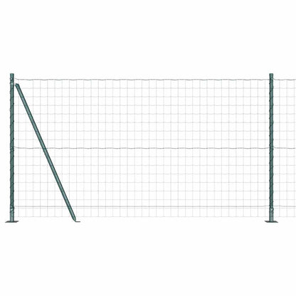 Recinzione con Posto Verde 1,2 x 10 m Acciaio